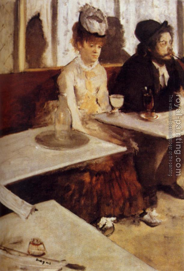 Absinthe Drinker Painting