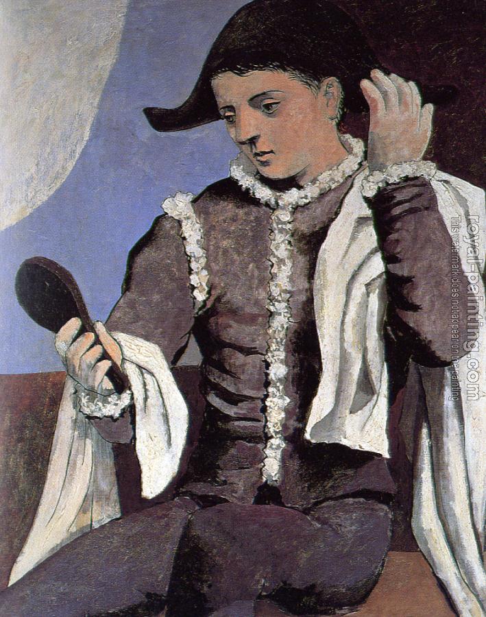 Picasso Seated Harlequin