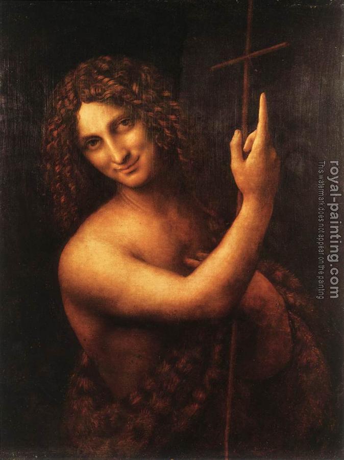 St John The Baptist Da Vinci. St John the Baptist by Vinci,