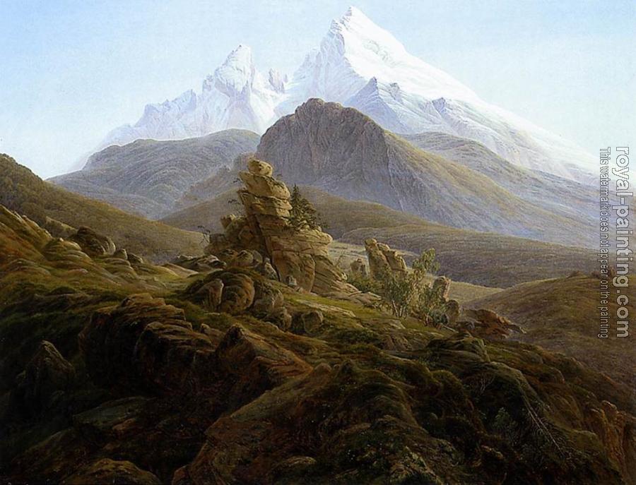 The Watzmann by Caspar David Friedrich | Oil Painting Reproduction