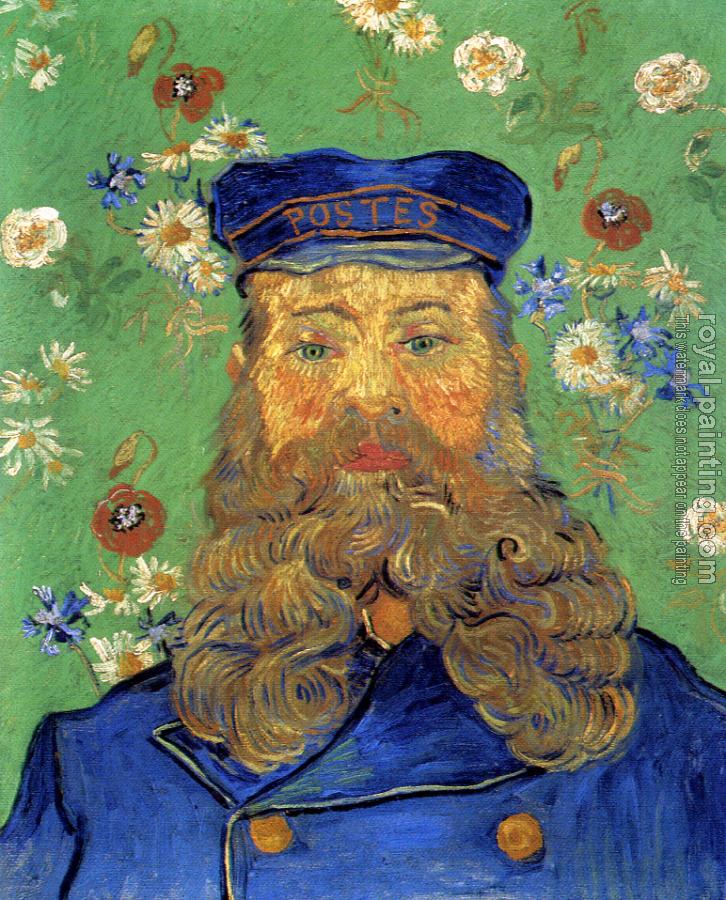 Portrait of the Postman Joseph Roulin II by Vincent Van Gogh | Oil ...