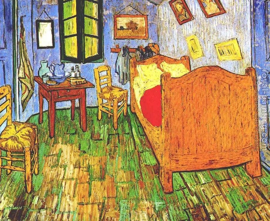 Vincent S Bedroom In Arles Ii By Vincent Van Gogh Oil