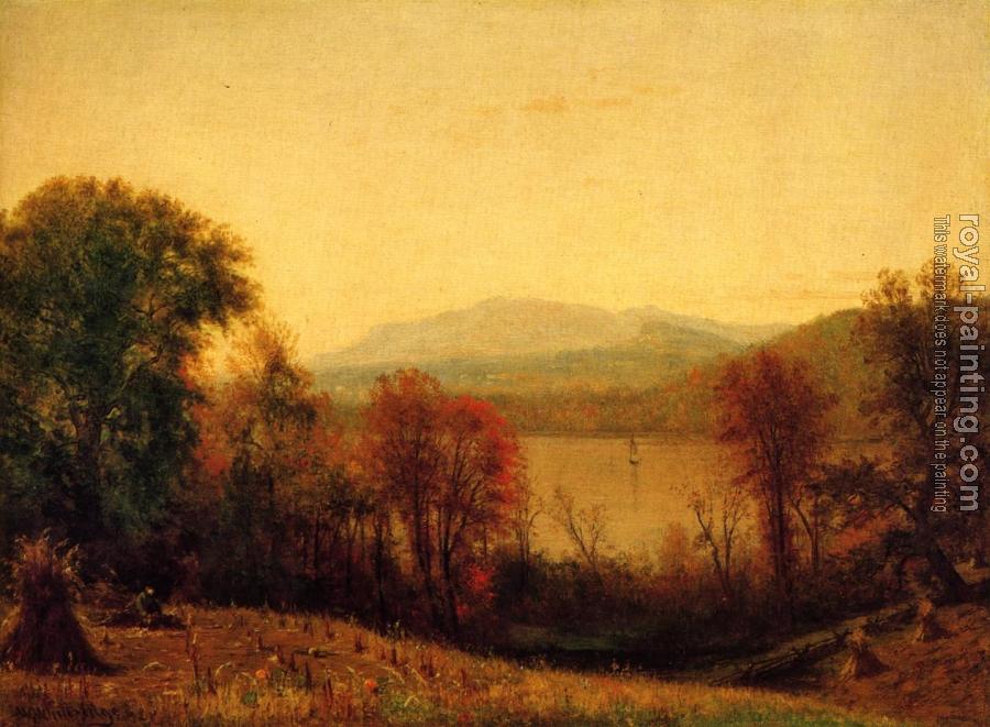 Autumn on the Hudson by Thomas Worthington Whittredge | Oil Painting ...